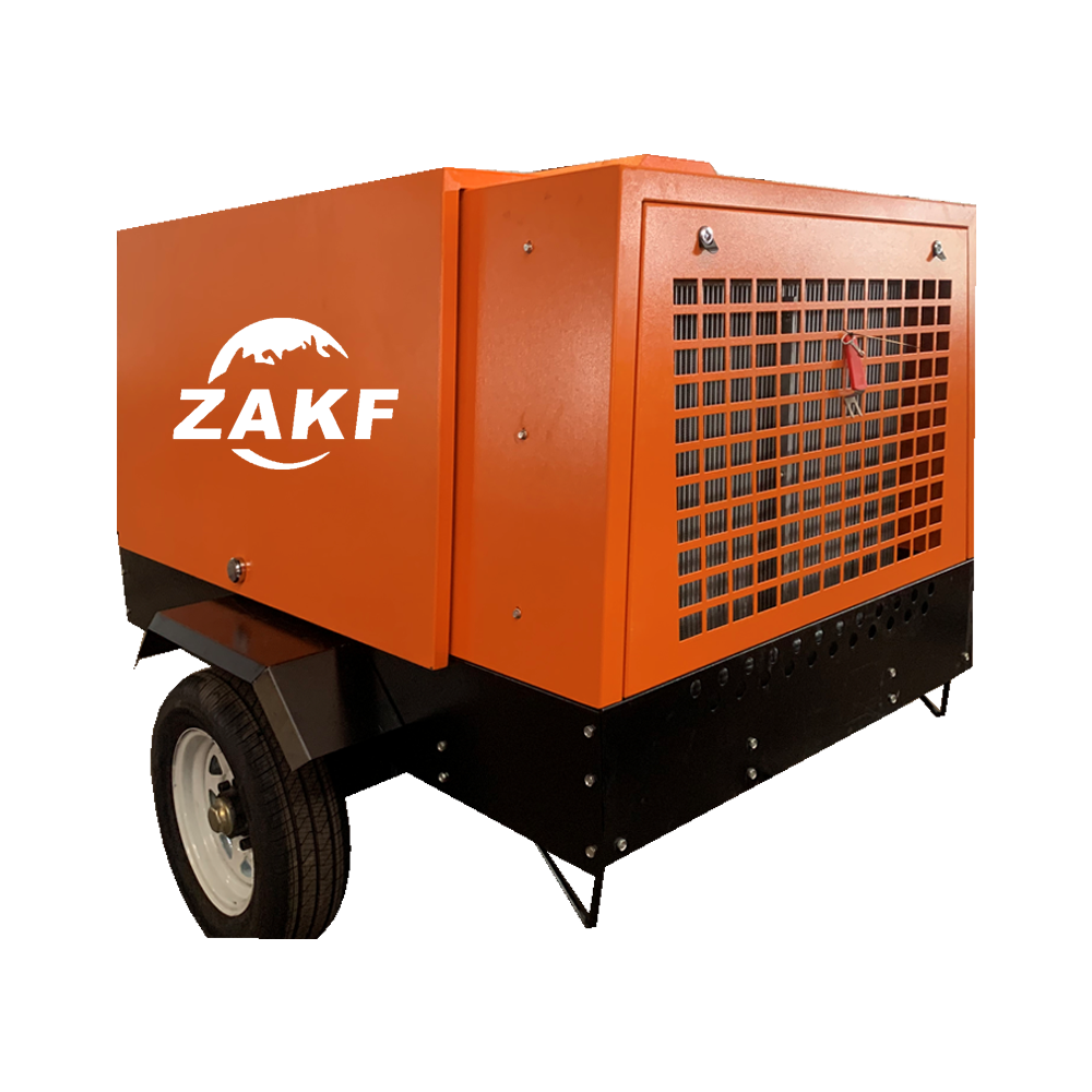 848CFM 13bar 194kw YUCHAI diesel Engine Portable air Compressor Mobile diesel Compressor