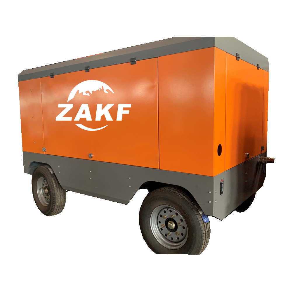 848CFM 13bar 194kw YUCHAI diesel Engine Portable air Compressor Mobile diesel Compressor