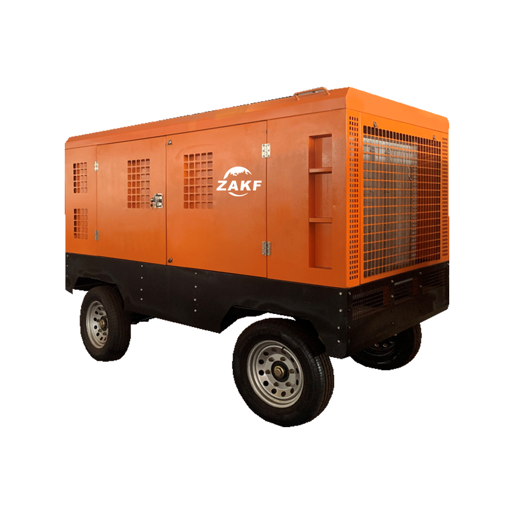 848CFM 13bar 194kw YUCHAI diesel Engine Portable air Compressor Mobile diesel Compressor