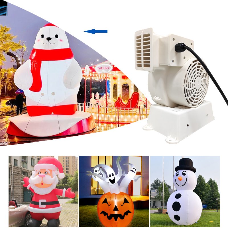Factory Supply Internal 150w 200w Outdoor Activities Good Material Centrifugal Blowers Fan Blower for Inflatable Games