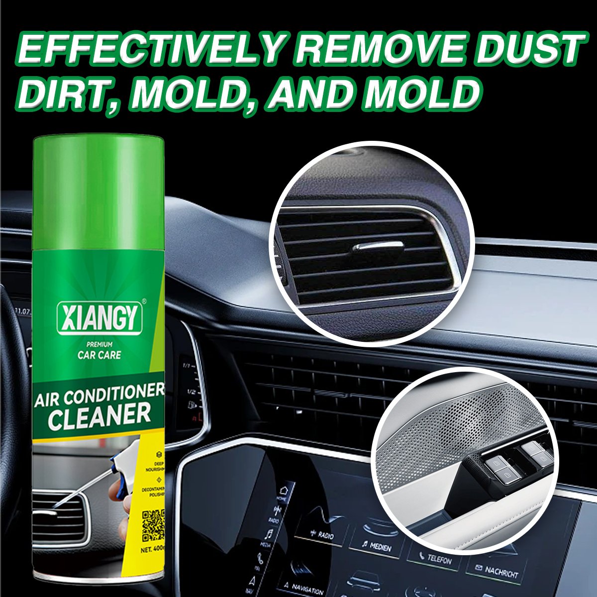 Manufacturer Premium Aerosol Air Conditioner Cleaner and Air Freshener for Cars