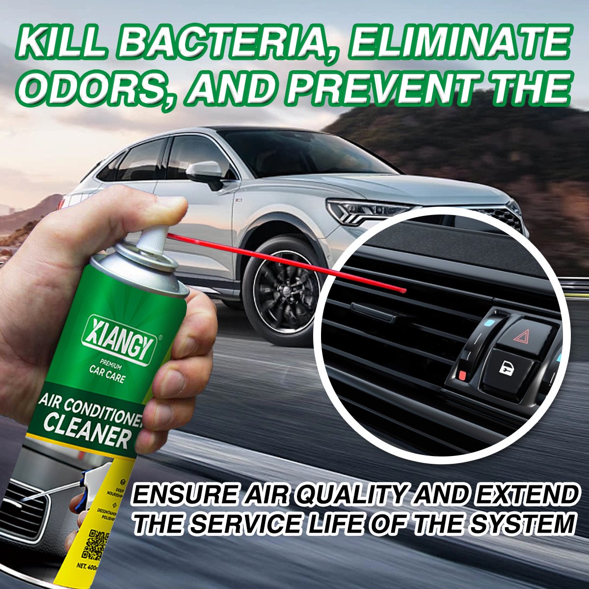 Manufacturer Premium Aerosol Air Conditioner Cleaner and Air Freshener for Cars