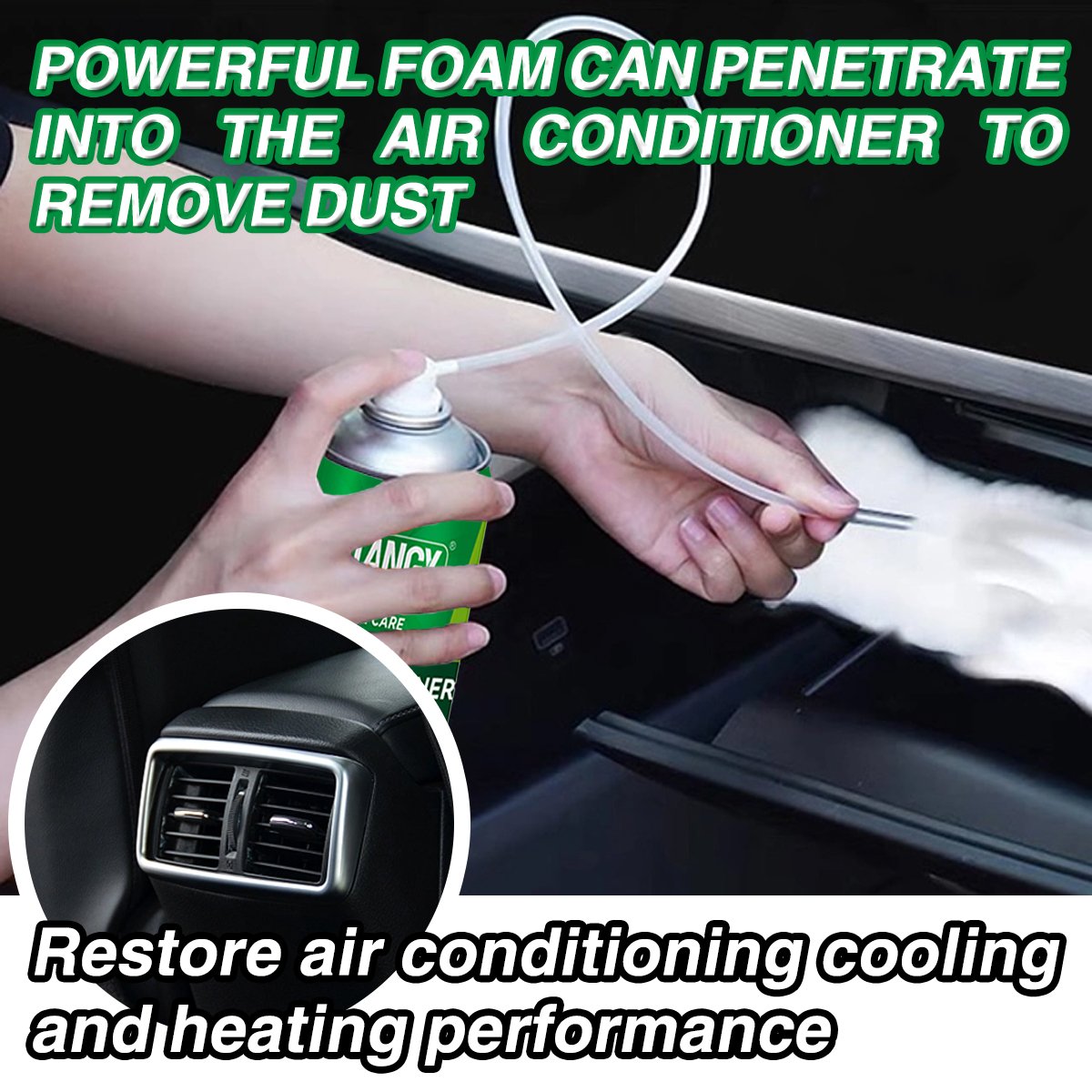 Manufacturer Premium Aerosol Air Conditioner Cleaner and Air Freshener for Cars