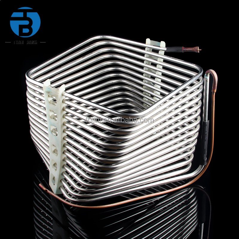 Titanium Coil Tube Heat Exchanger Cooling System air Conditioning Evaporator