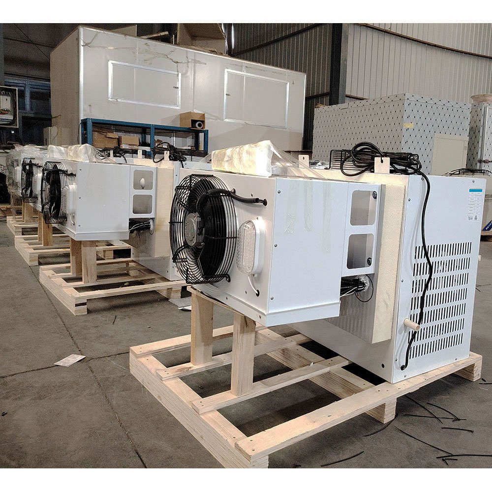 5 hp Refrigeration Condensing Unit Wall Mounted Blast Freezer Monoblock Air Cooling Unit for Small Mobile Cold Storage Room