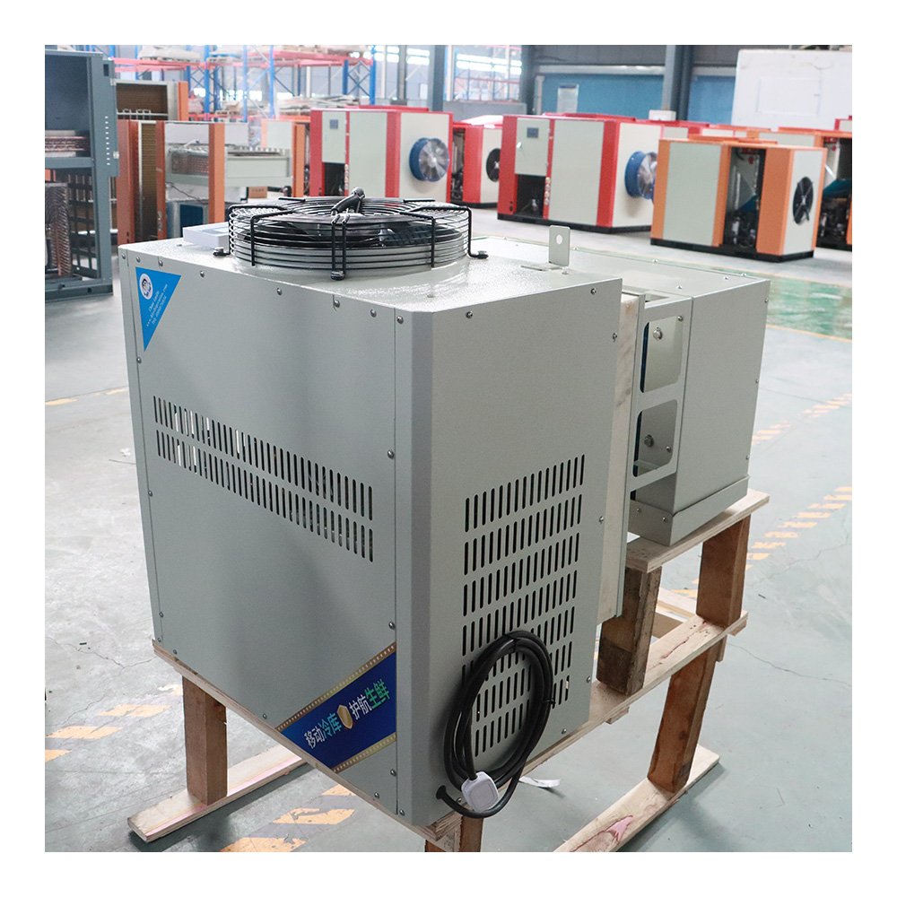 5 hp Refrigeration Condensing Unit Wall Mounted Blast Freezer Monoblock Air Cooling Unit for Small Mobile Cold Storage Room
