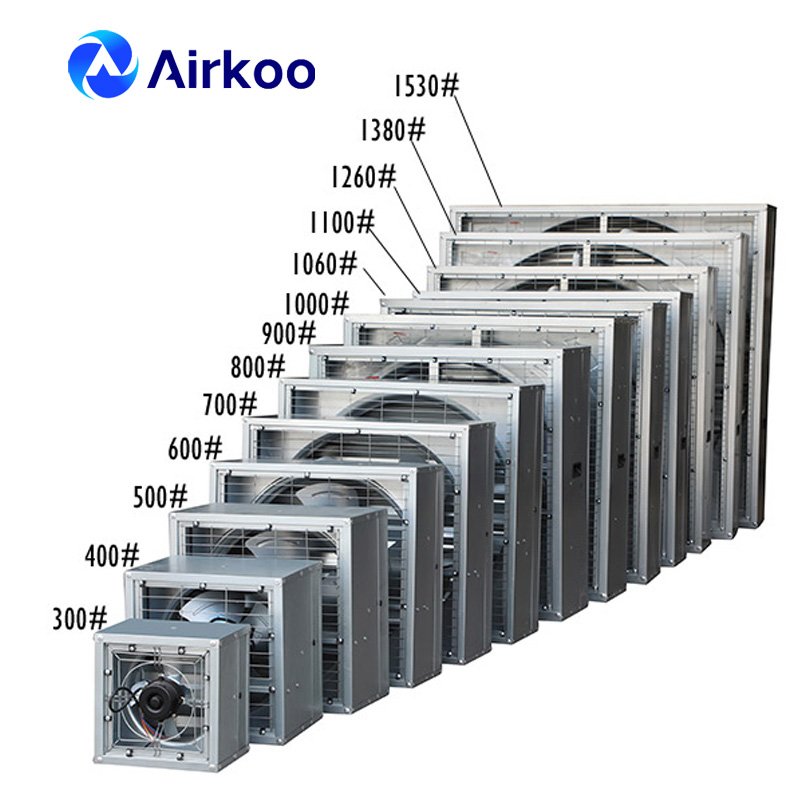 56-Inch Heavy Duty Strong Wind Powerful Wall-Mounted Type Industrial Exhaust Fan