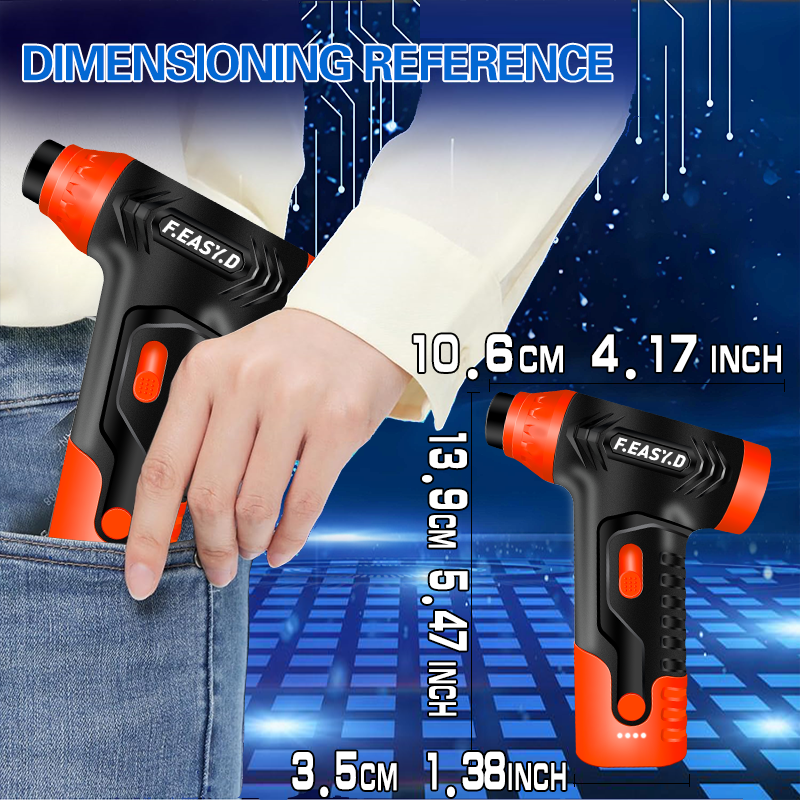 Turbo Jet Fan Air Duster 140000RPM Electric Air Blower Mini Jet Turbo Compressed Air Rechargeable Turbo Jet Fan