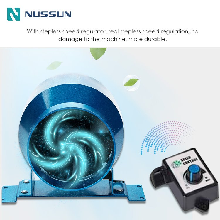 Clean Air Grow Room Greenhouse Blower 4" 5" Metal EC Motor Duct Fan IPX4 Air Circulation Blower Fan