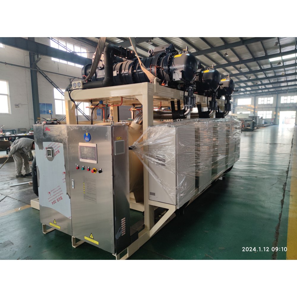 Good Quality 140HP Screw Compressor Air-cooled Condensing Unit Prices Refrigeration Equipment