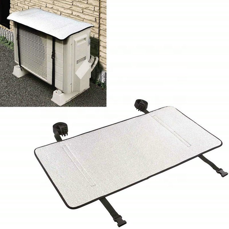Custom Aluminum Foil AC Cover for Home Outside Central External air Conditioning Sunshade Covers Outdoor air Conditioner Cover