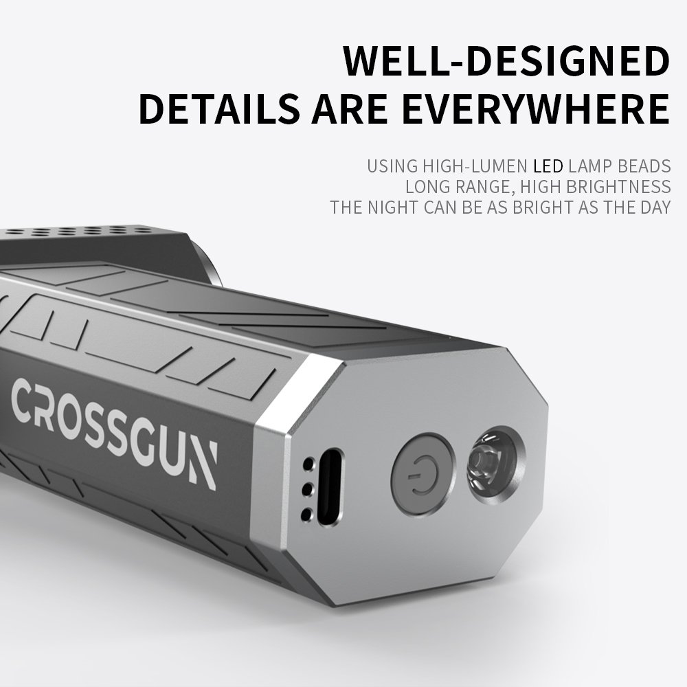 Crossgun X4 Violent Blower Air Hammer Gun 120000 RPM Aluminum Alloy Compressed Handheld Electric Portable Turbo Fans
