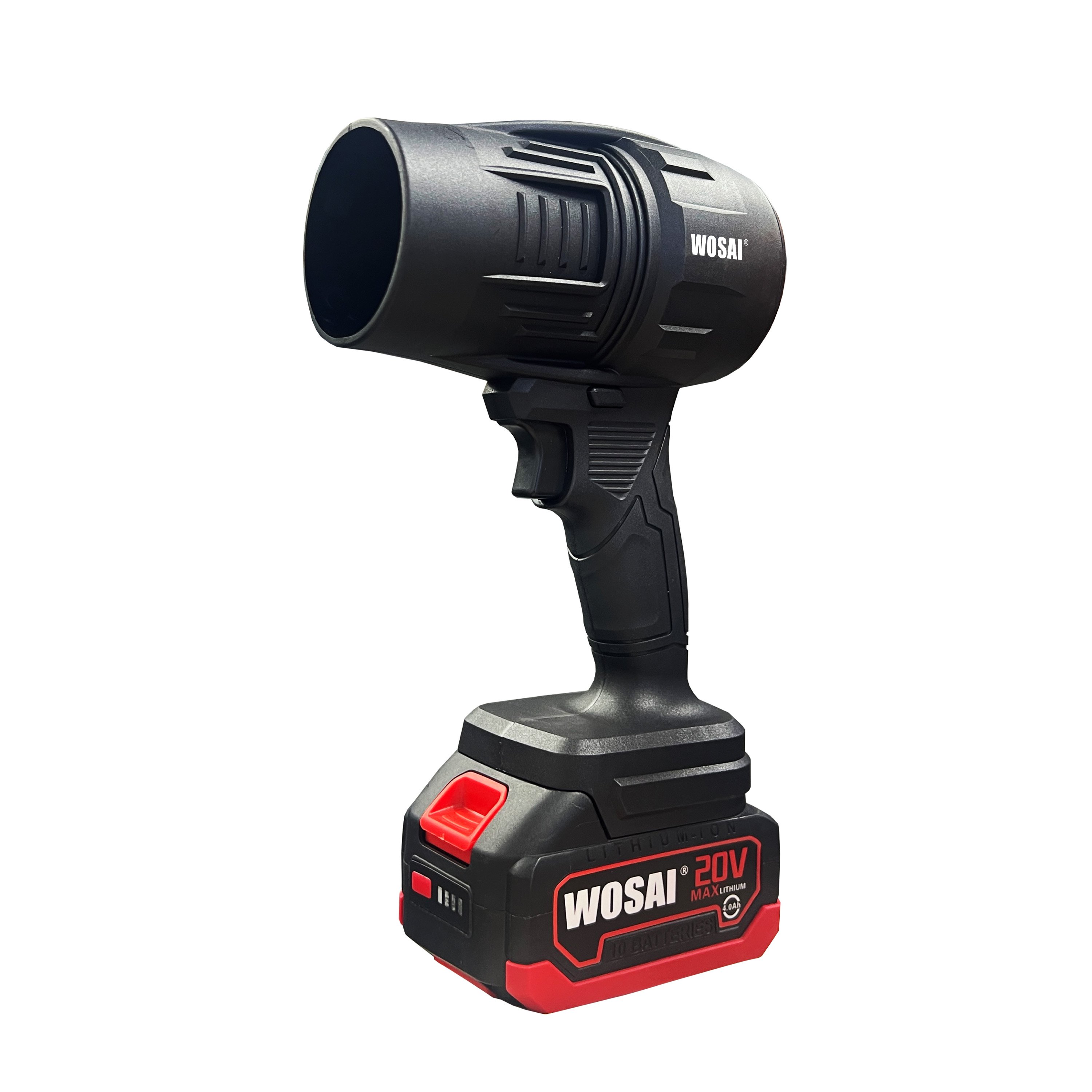 WOSAI 650g 20V Thrust 1050w Battery Detachable Supper Big Jet Fan Air Hammer Industrial Blower Car Dryer