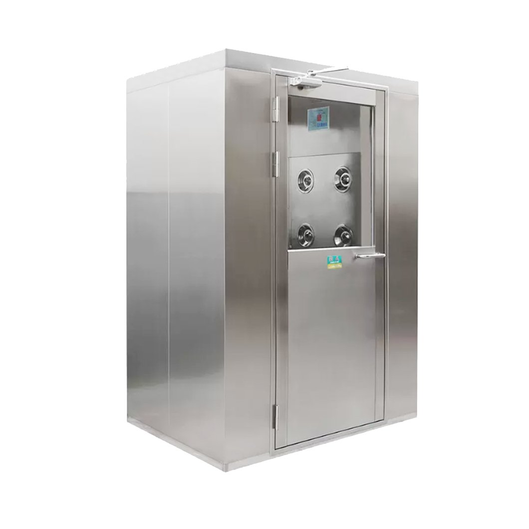 CE/ISO Certificate Customized Medical/Food Processing SS304 Interlock Door Air Shower for Personnel