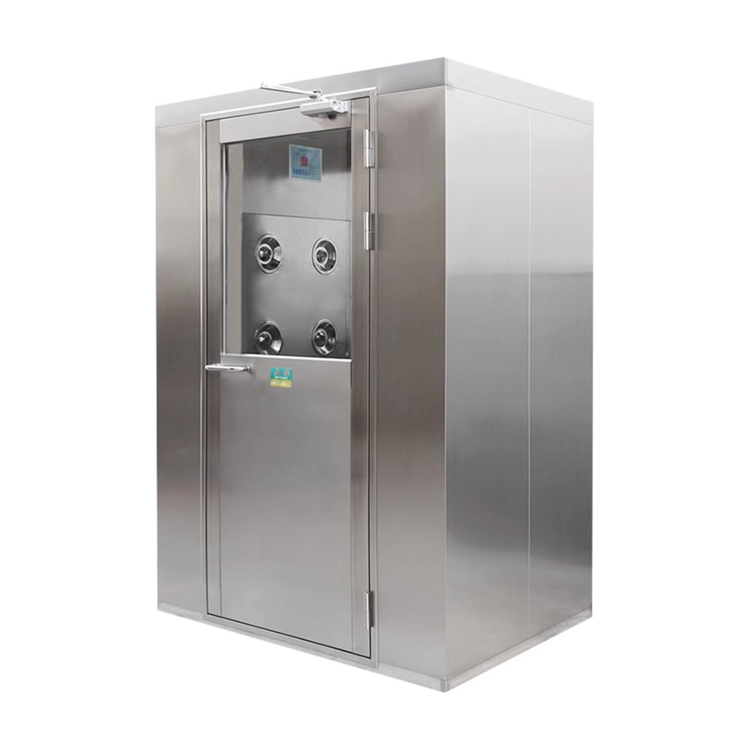 CE/ISO Certificate Customized Medical/Food Processing SS304 Interlock Door Air Shower for Personnel