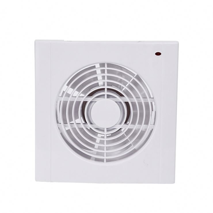 Wholesale 12W Silent Two Way Exhaust Fan Shutter Small Bathroom Hotel Restaurant Window Wall Mount Smoke Air Blower Fan