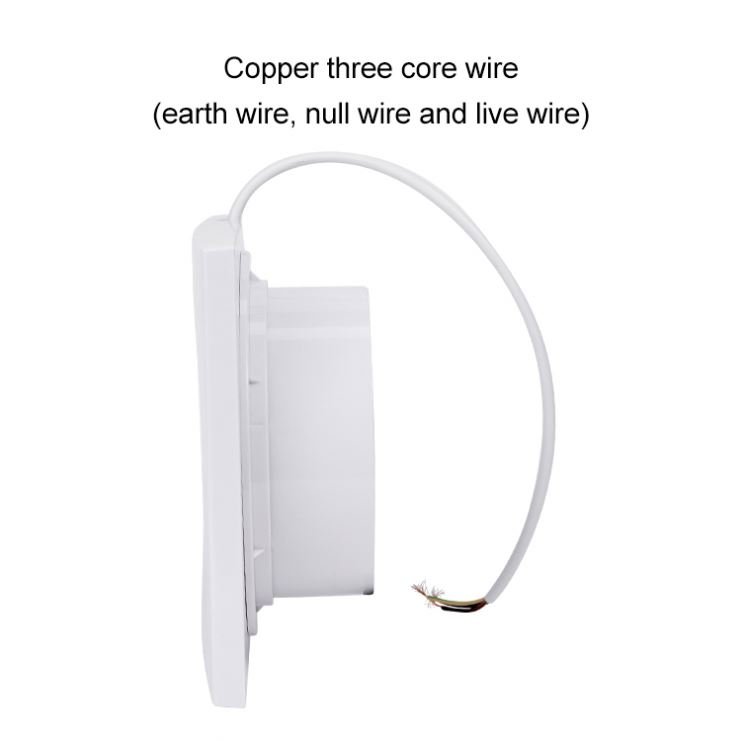 Wholesale 12W Silent Two Way Exhaust Fan Shutter Small Bathroom Hotel Restaurant Window Wall Mount Smoke Air Blower Fan