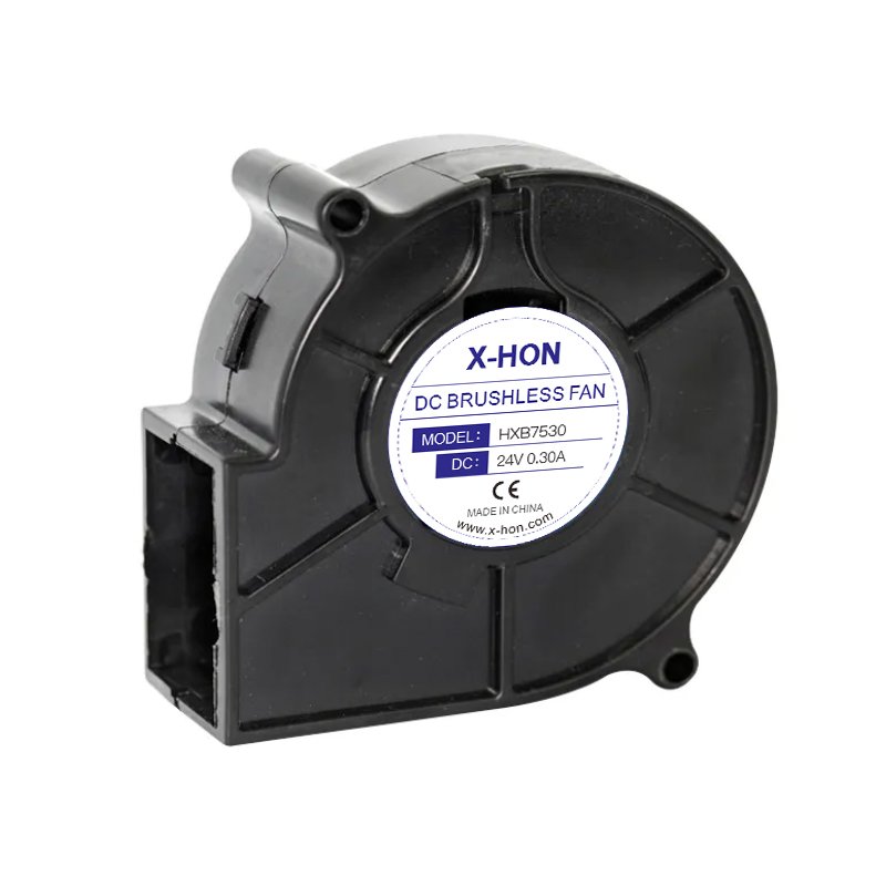 7530 DC 24V 0.36A Projector Blower Centrifugal Cooling Fan Dual Ball Bearing 5V 2PIN DC Brushless Cooling Blower Fan