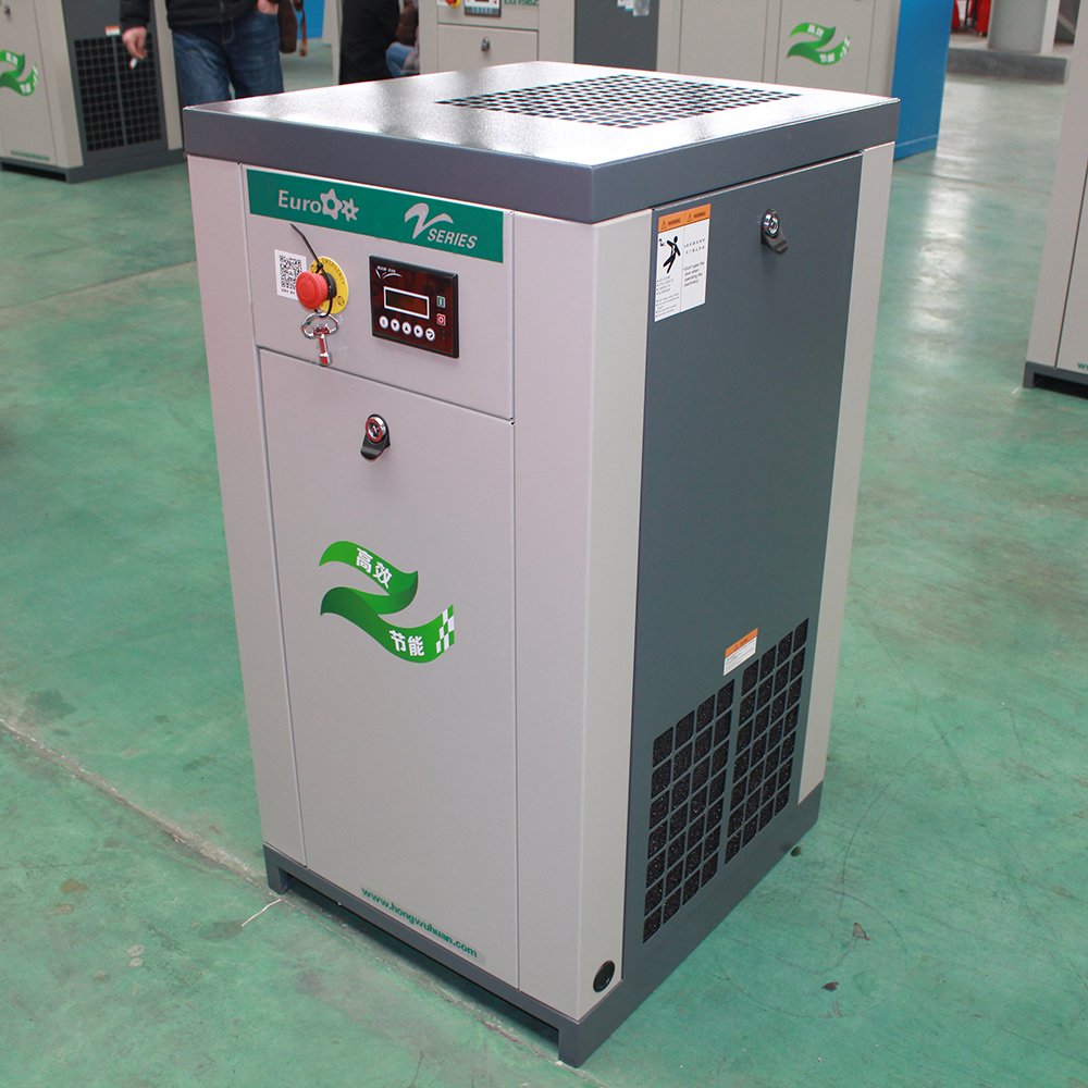 China 7.5kw 11kw 15kw Electric Motor Screw air Compressor Industrial Stationary Silent Screw Air Compressor