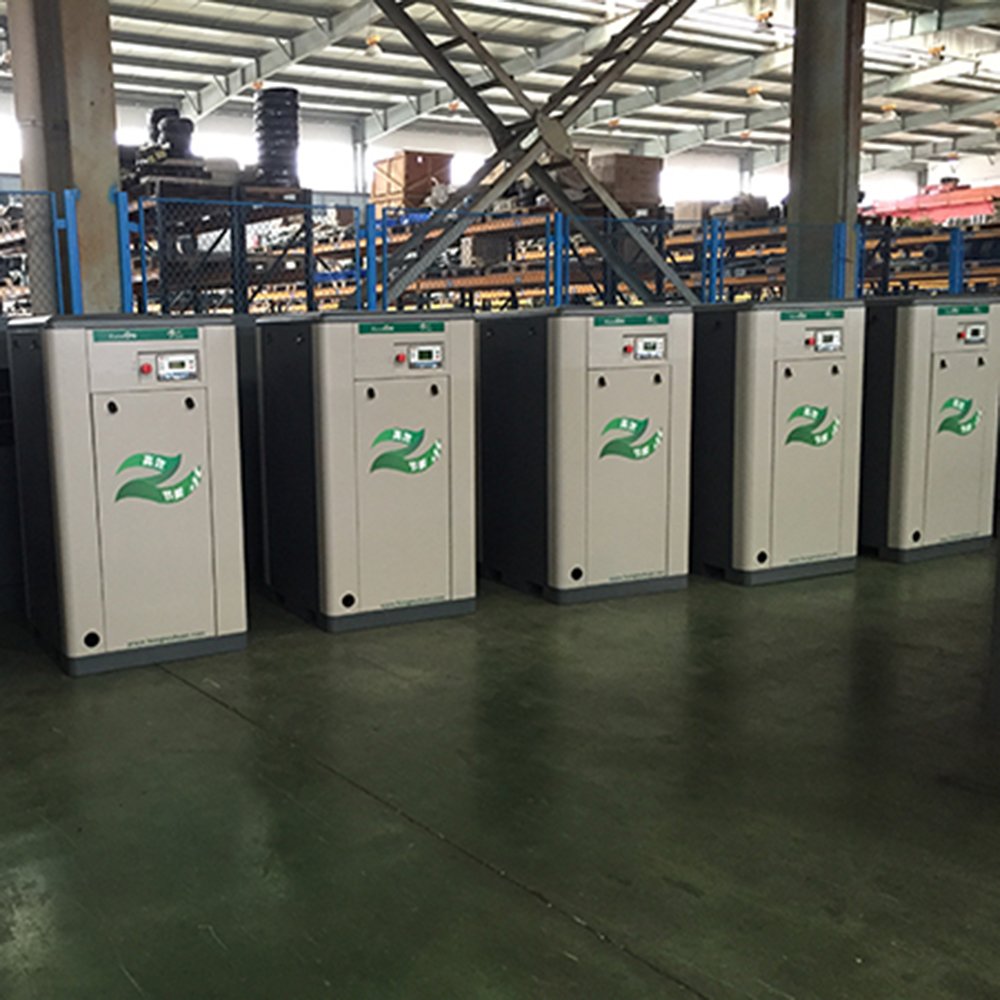 China 7.5kw 11kw 15kw Electric Motor Screw air Compressor Industrial Stationary Silent Screw Air Compressor