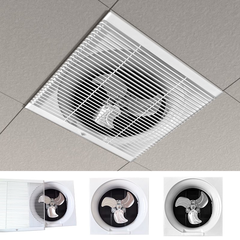 Portable Bathroom Ventilation Duct Fan Wall Mount Ceiling Plastic Ventilation Silent Ceiling Exhaust Fan