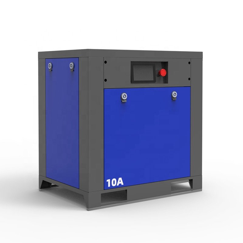 Low Noise Hot Sale 7.5kw 10 HP Energy Saving Silent Screw Type air Compressor for Textile Industry in Philippines