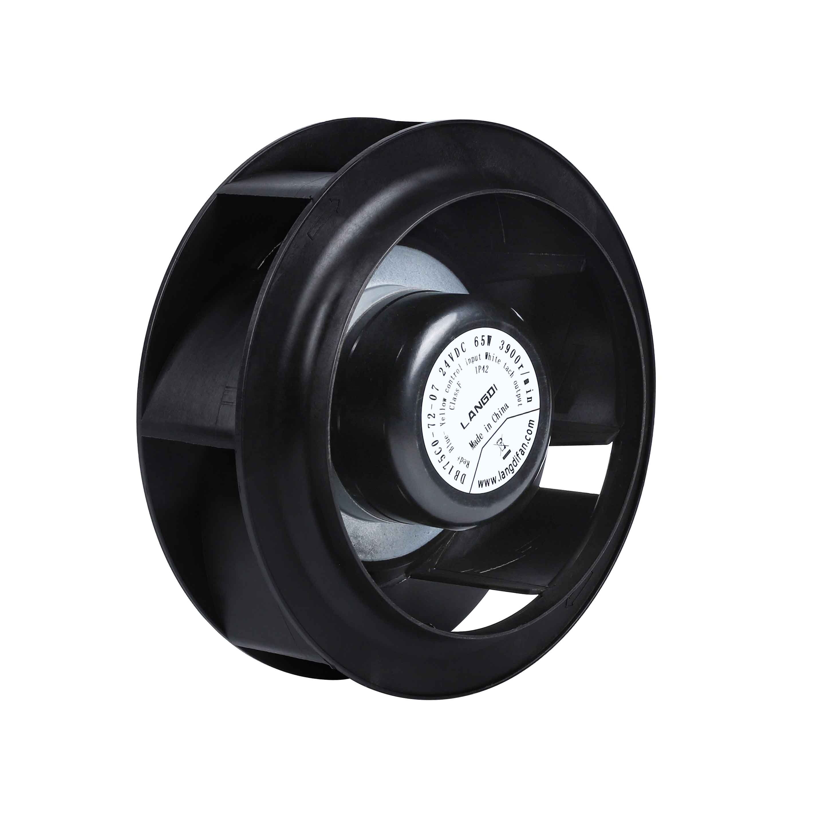 Industrial High Pressure AC 220v 240v Dc Ec Blower Impeller Ec Centrifugal Fan Blower Backward Centrifugal Fan