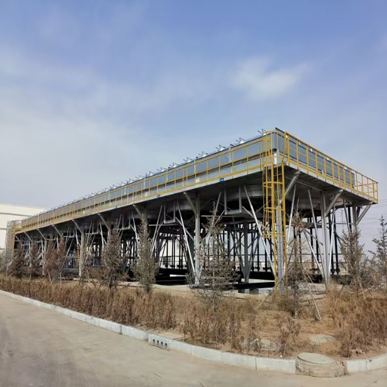 New Horizontal Air Cooler Series Refrigeration Industrial Evaporative Condenser Factory Price