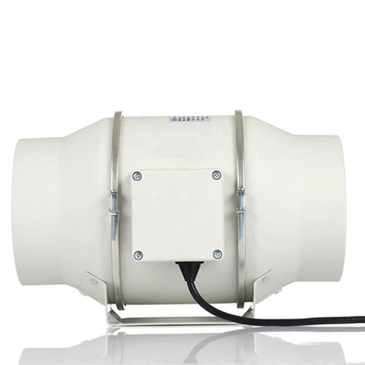 Single Double Speed 6 Inch Inline Duct Air Ventilation Extractor Exhaust Fan