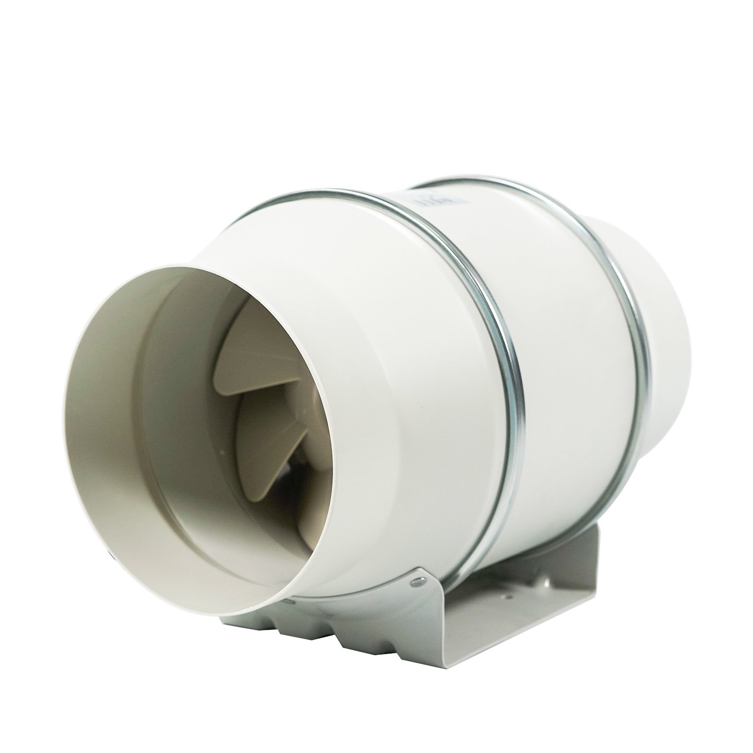 Single Double Speed 6 Inch Inline Duct Air Ventilation Extractor Exhaust Fan