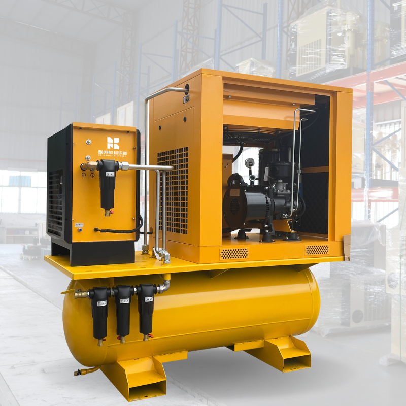 Low Noise General Industrial air Compressors 7.5kw/11kw/15kw/22kw All in One Compressor Air-compressors