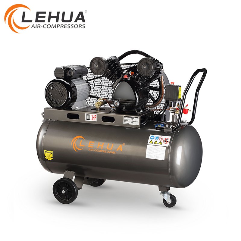 3HP Portable 100L 8Bar Electric Start Air Compressors 3HP Powered Industrial Compressors for Car Inflation