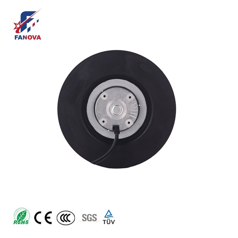 220mm 110V DC Ventilation Air Ventilator Impeller Blower Ball Bearing Backward Centrifugal Blower Fan Motor