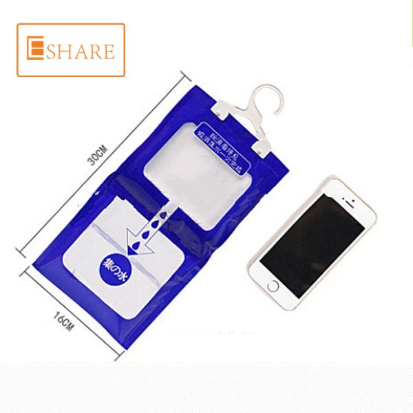 High Quality Hanging 220g Calcium Chloride Moisture Absorber Dehumidifier Desiccant Bag for Wardrobe