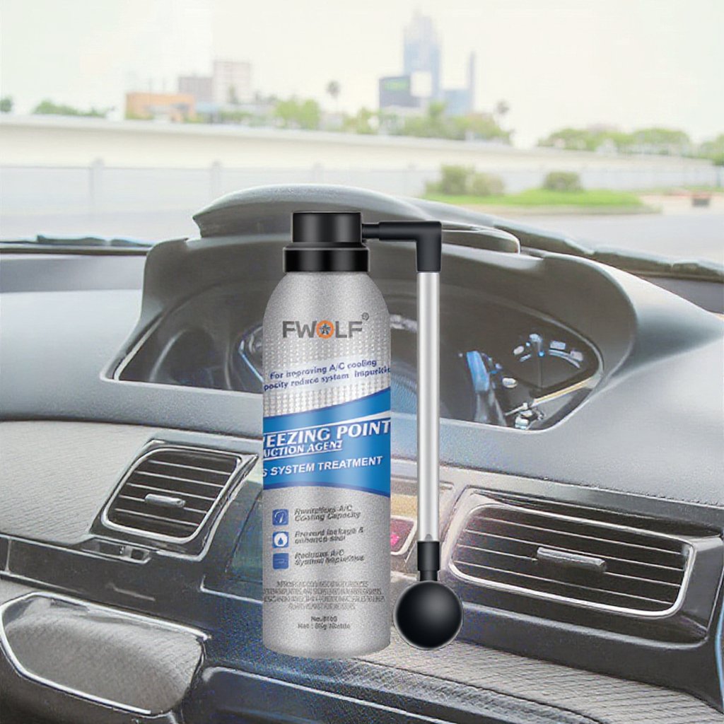 Fwolf OEM R134a Refrigerant POE spray clean car ac air conditioner cleaning spray air conditioning chemicals