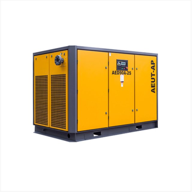 60 HP 45 KW Two Stage Compressed Variable Speed Screw Air Compressor for Plastic Industry