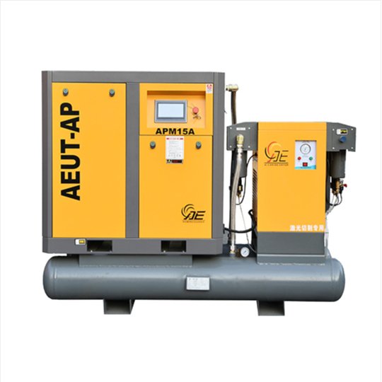 60 HP 45 KW Two Stage Compressed Variable Speed Screw Air Compressor for Plastic Industry