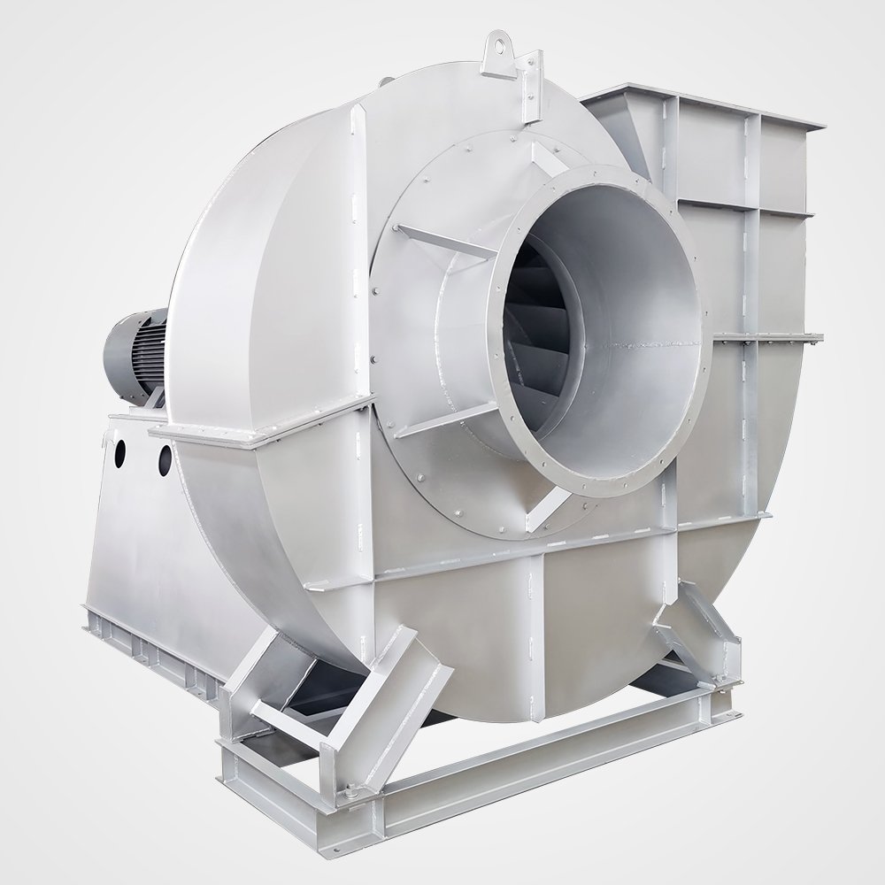200kw High Power Carbon Steel Turbo High Quality Antiwear Industrial Forced Draught ID Blower Fan