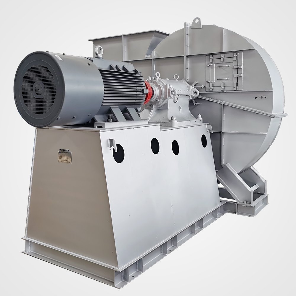 200kw High Power Carbon Steel Turbo High Quality Antiwear Industrial Forced Draught ID Blower Fan