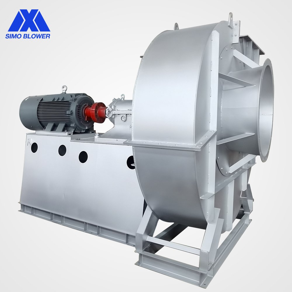 200kw High Power Carbon Steel Turbo High Quality Antiwear Industrial Forced Draught ID Blower Fan