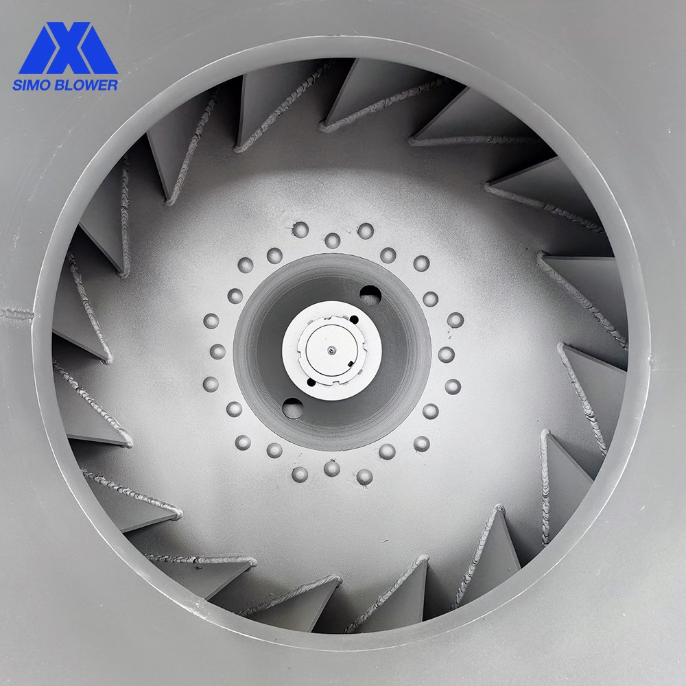 200kw High Power Carbon Steel Turbo High Quality Antiwear Industrial Forced Draught ID Blower Fan