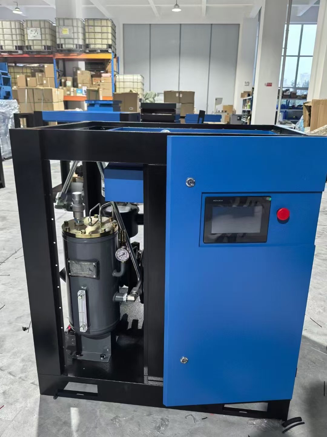 Low Noise 30KW Screw Air Compressor with Oil Lubrication Pneumatic Compressor with and Motor Core Components
