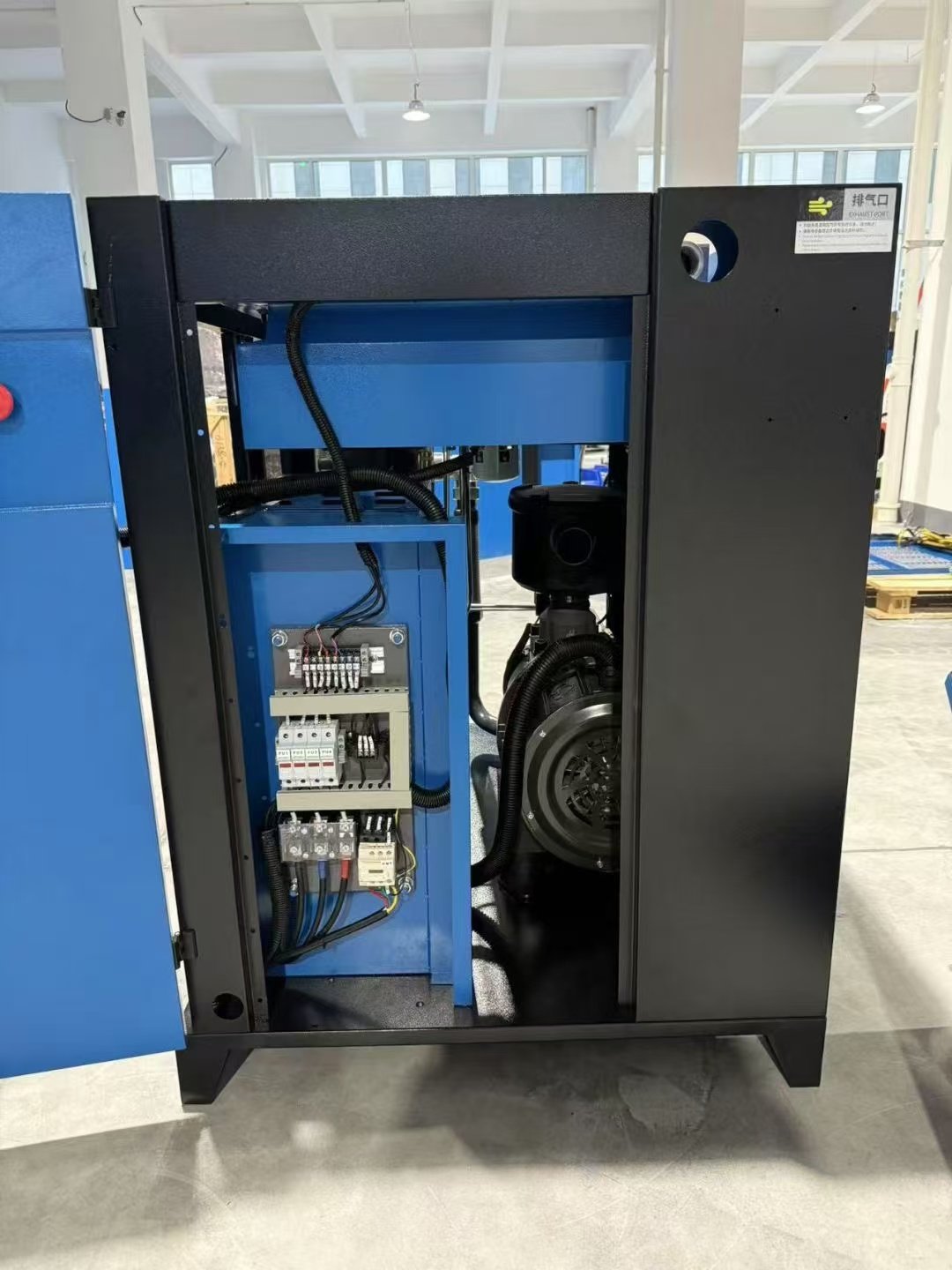 Low Noise 30KW Screw Air Compressor with Oil Lubrication Pneumatic Compressor with and Motor Core Components
