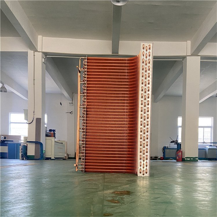 Air Conditioner Refrigeration Spare Parts Copper Tube Aluminium Fin Condenser Evaporator Coil