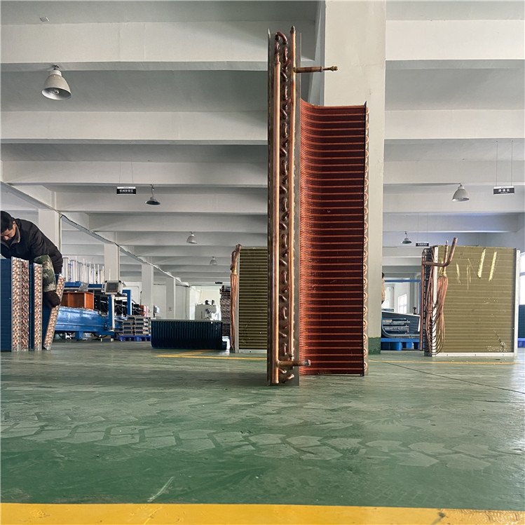 Air Conditioner Refrigeration Spare Parts Copper Tube Aluminium Fin Condenser Evaporator Coil