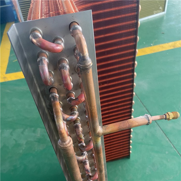 Air Conditioner Refrigeration Spare Parts Copper Tube Aluminium Fin Condenser Evaporator Coil