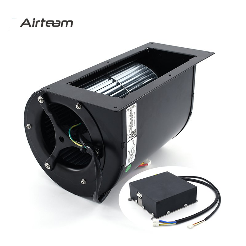 220V 24V 48V 310V AC EC DC Double Inlet Volute High Efficiency air Conditioning Centrifugal Blower Fan