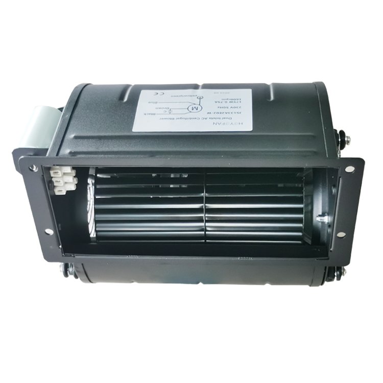 230VAC 50Hz 133-190 AC Centrifugal Blower Dual Inlet Rotor Motor Centrifuge HAVC Fan 390CFM