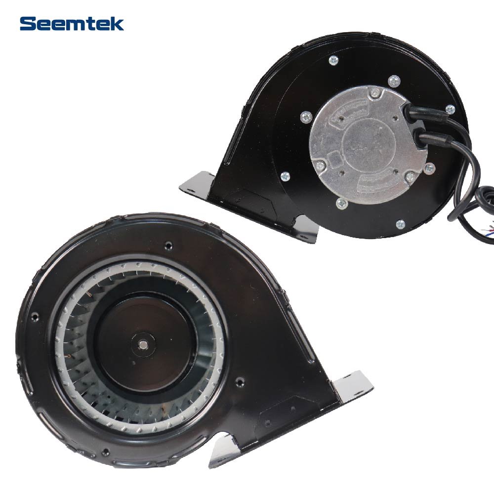 24V 120mm Galvanised Sheet Steel Forward Curved Centrifugal Blower Fan