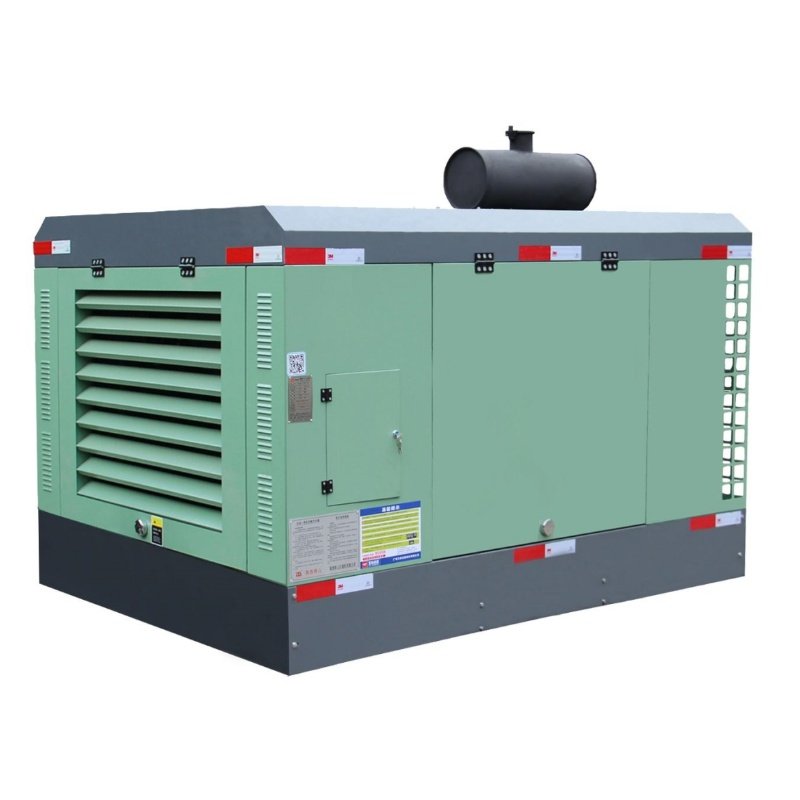 14 Bar 750 CFM Diesel Driven Portable Screw Air Compressor for Drilling Borehole